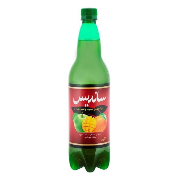 H-نوشیدنی ساندیس سیب و انبه گازدار – 1 لیتر